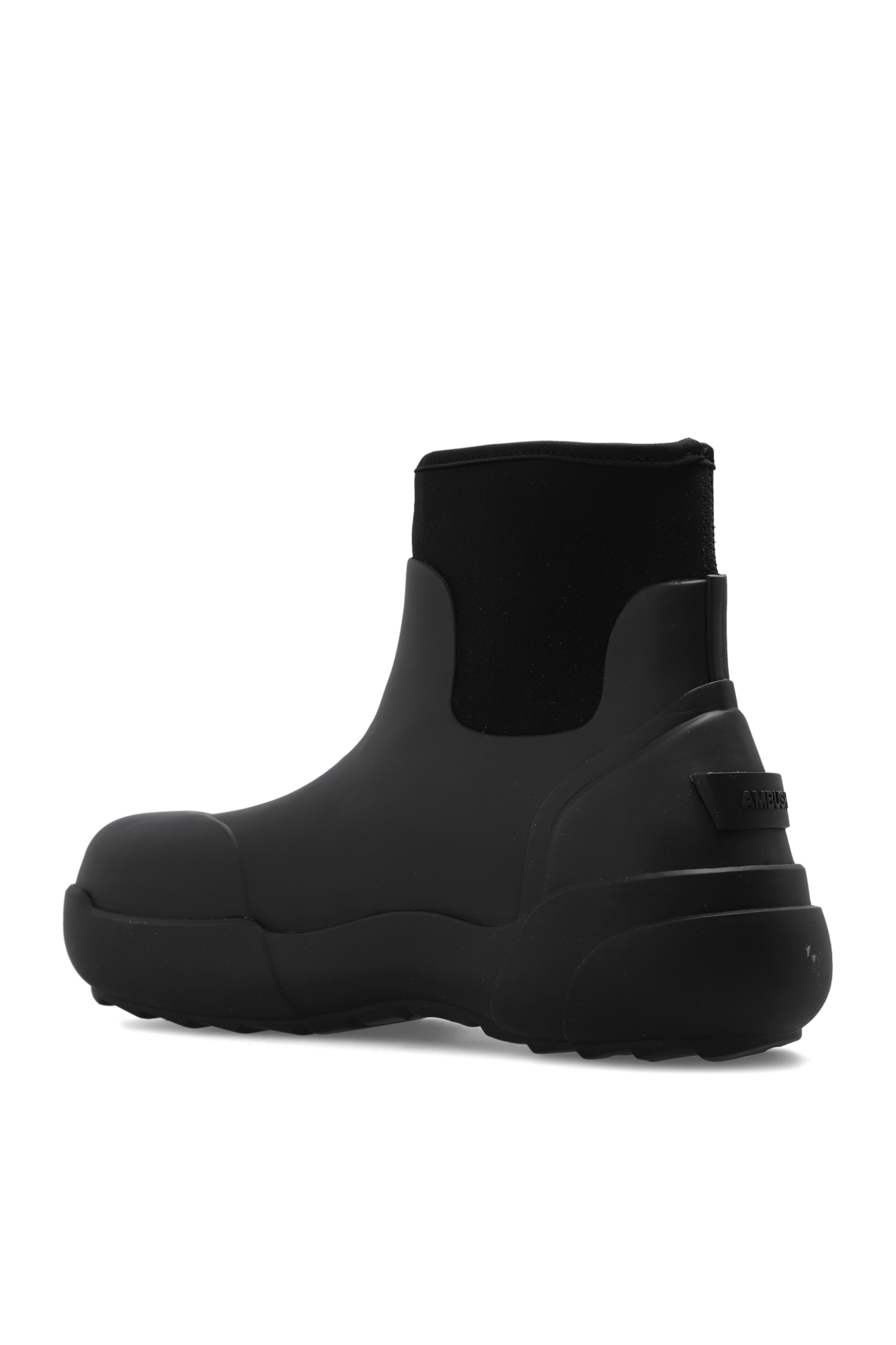 Black Benjamin Leather Boots Ambush - Shoe Item Number